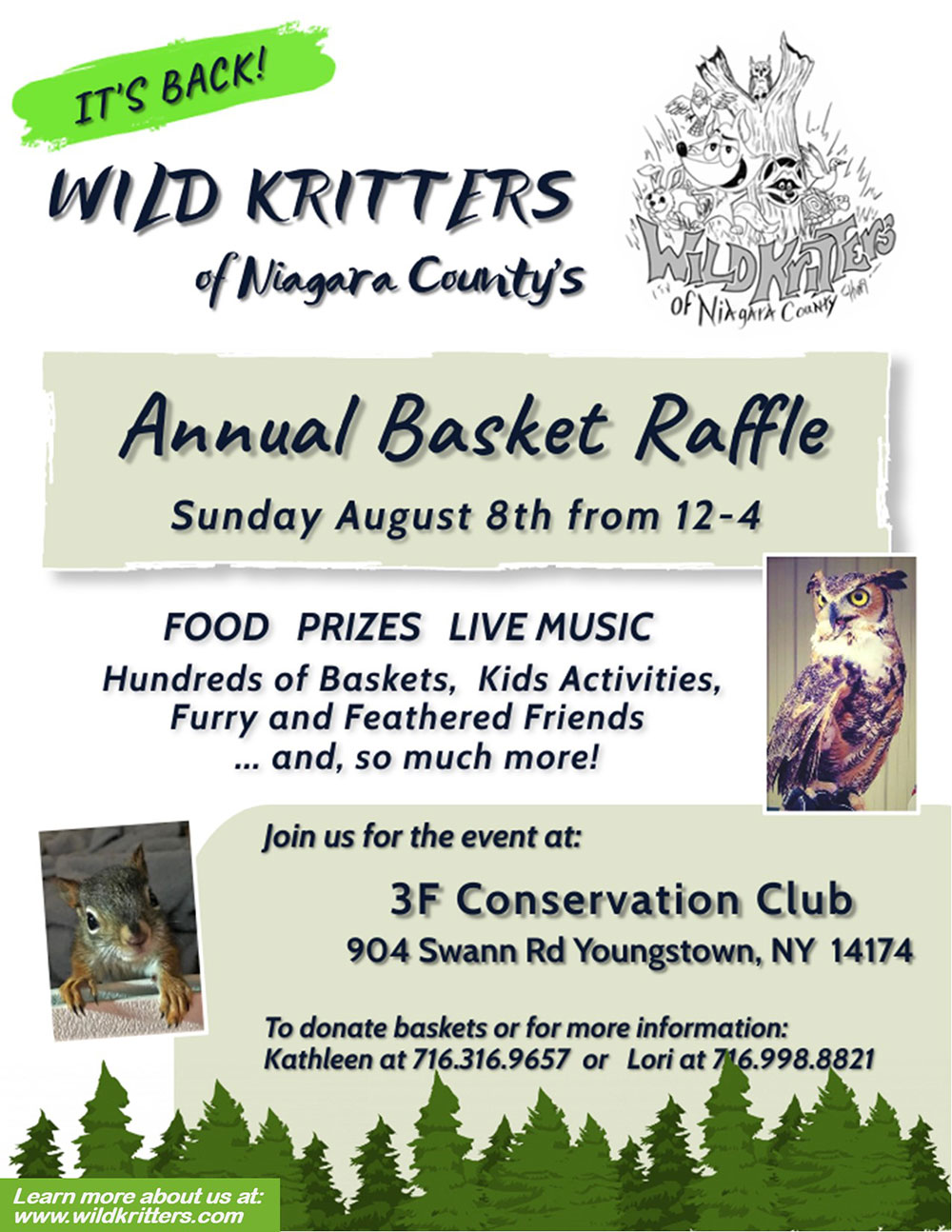 Basket Raffle Flyer